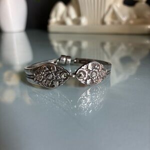 Silver Magnetic Vintage Oneida Spoon Bracelet